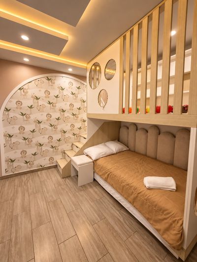Penthouse Suite San Isidro — Cuarto de niños con zona de juegos en altura